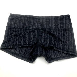 EUC Lululemon spandex brief shorts. Super soft gray and black